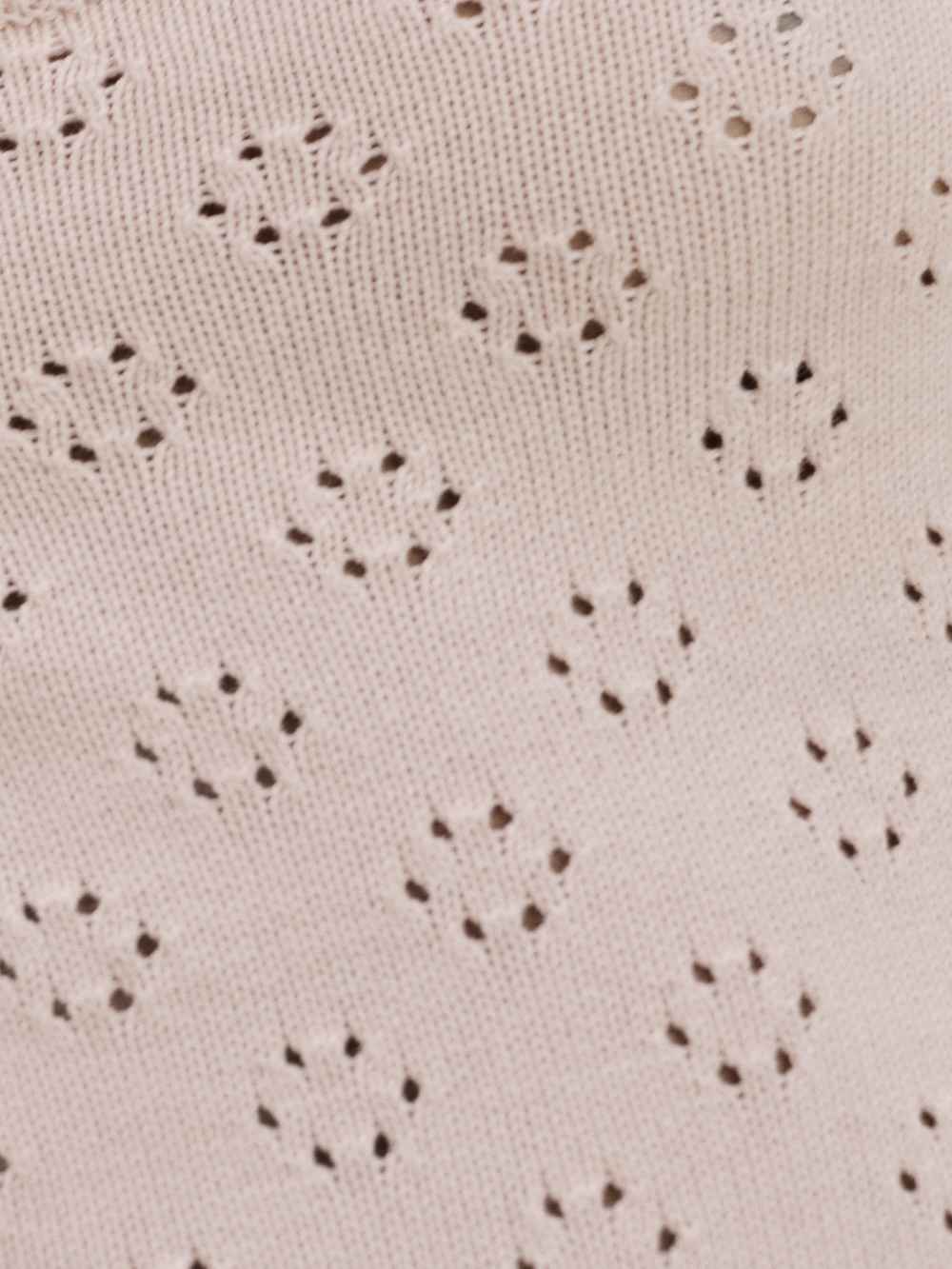 Forest Cotton Sweater Dress - Powder Pink