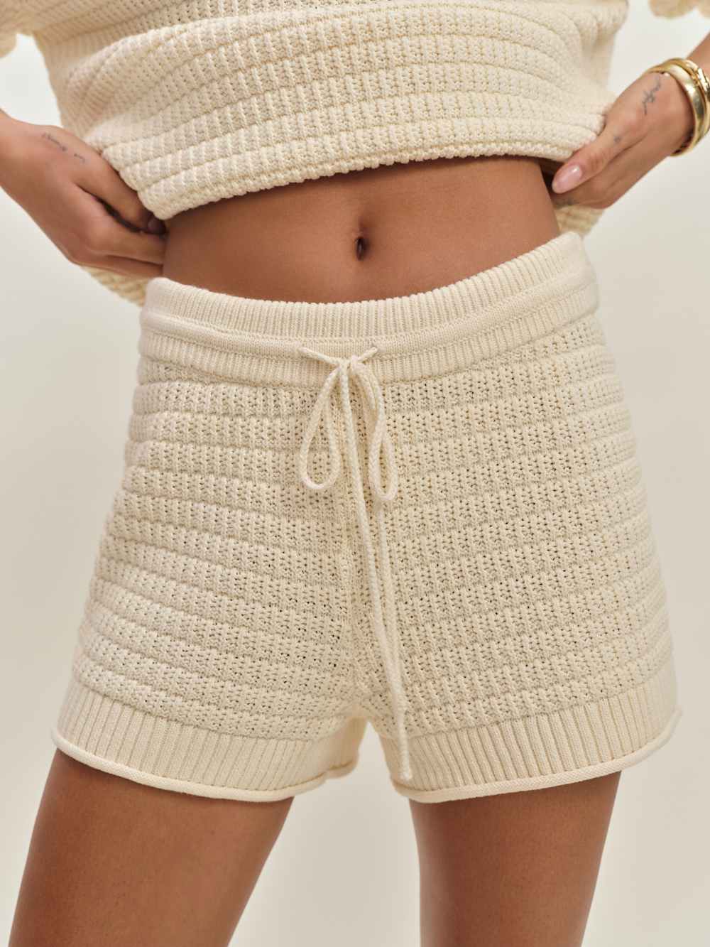 Collie Cotton Shorts - Gossamer