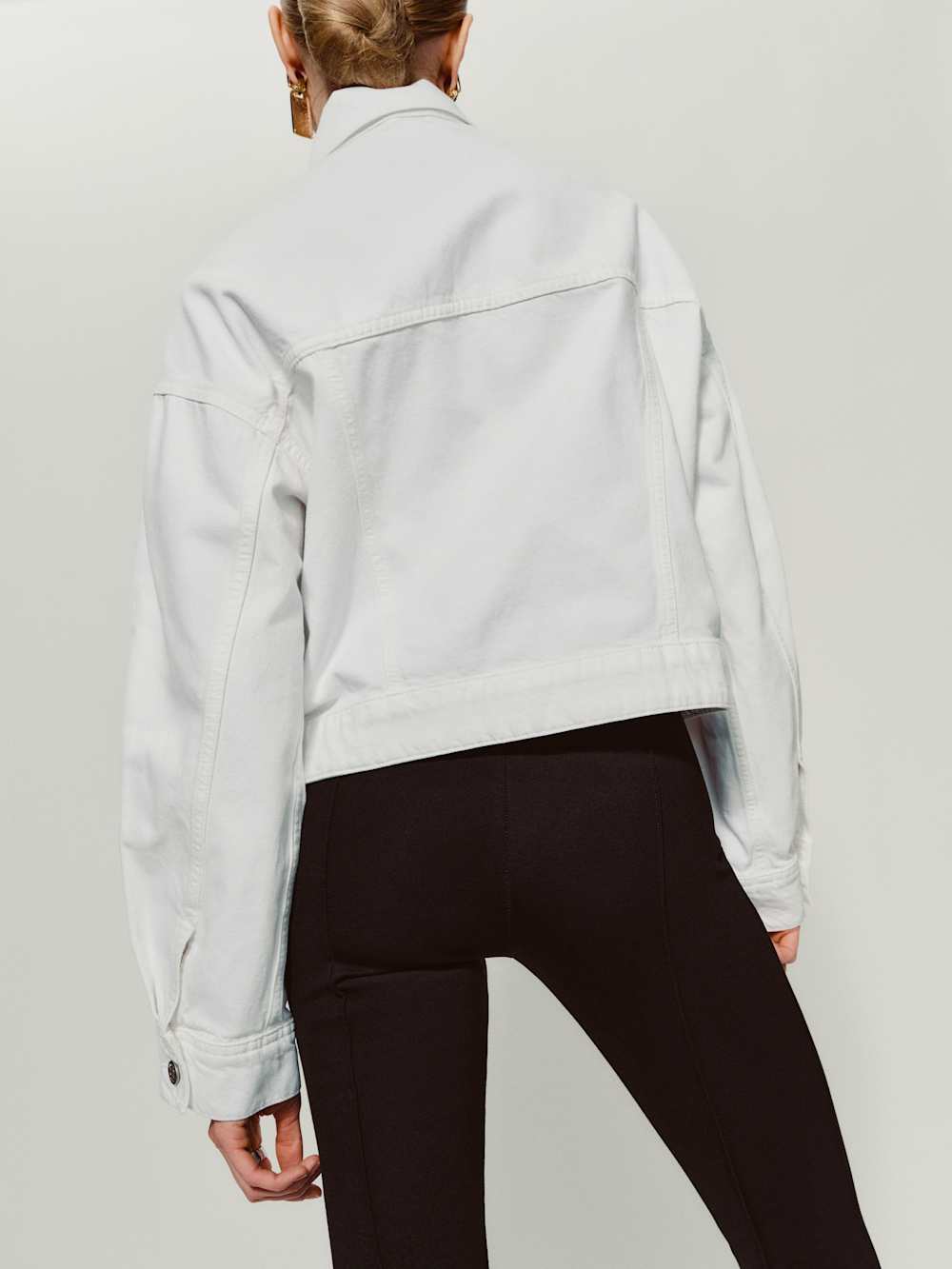 Rhodes Denim Jacket - Optic White