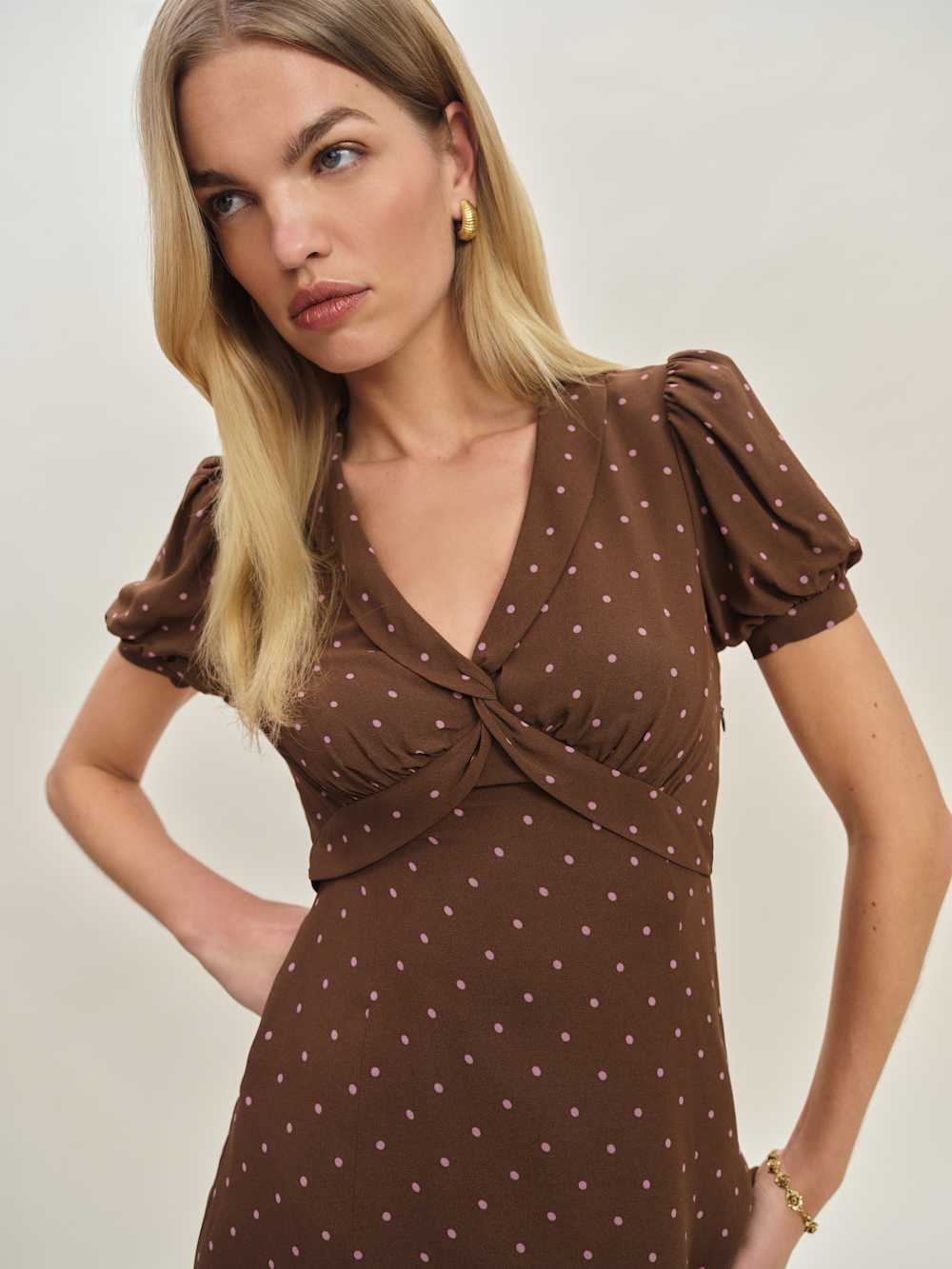 Petites Michelle Dress - Kiss Dot