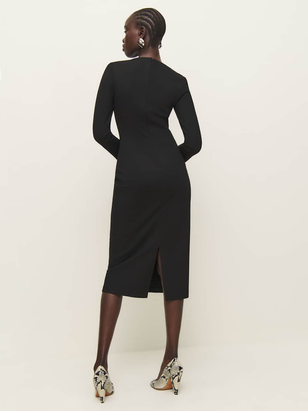 Millie Knit Dress - Black