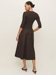 Luka Knit Dress - Mole