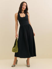 Walker Knit Dress - Black