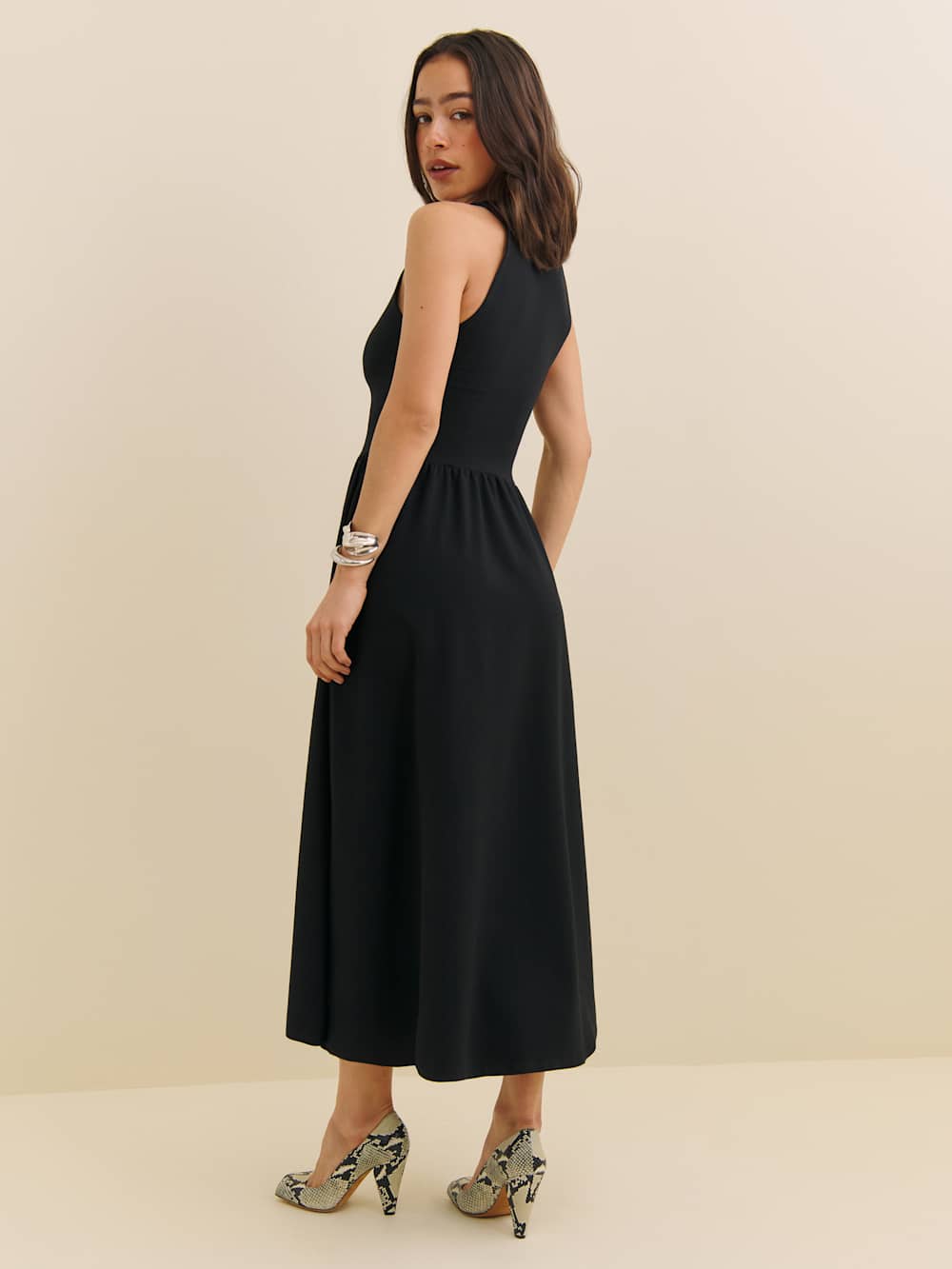 Walker Knit Dress - Black