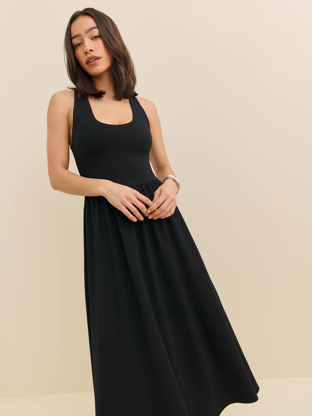 Walker Knit Dress - Black