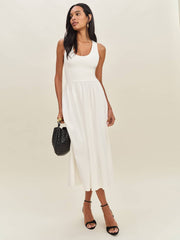 Walker Knit Dress - Fior Di Latte
