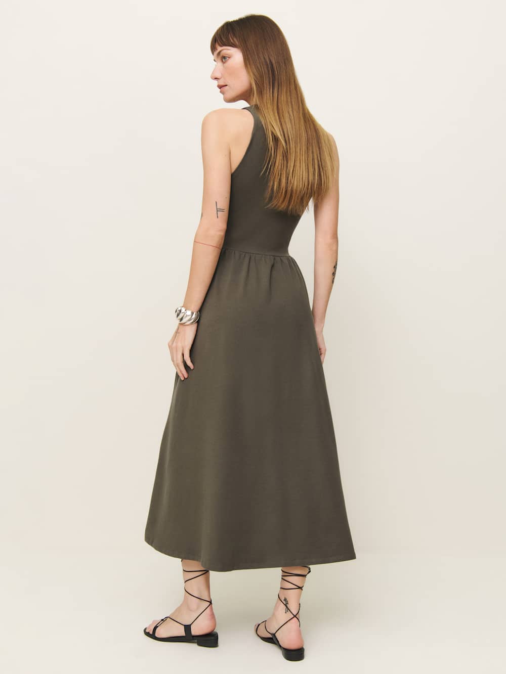Walker Knit Dress - Pine Tree