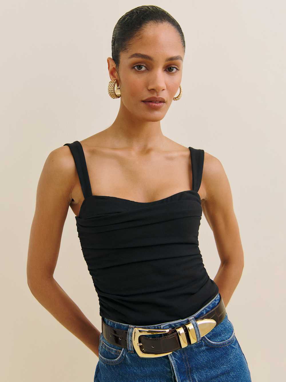 Trish Knit Top - Black