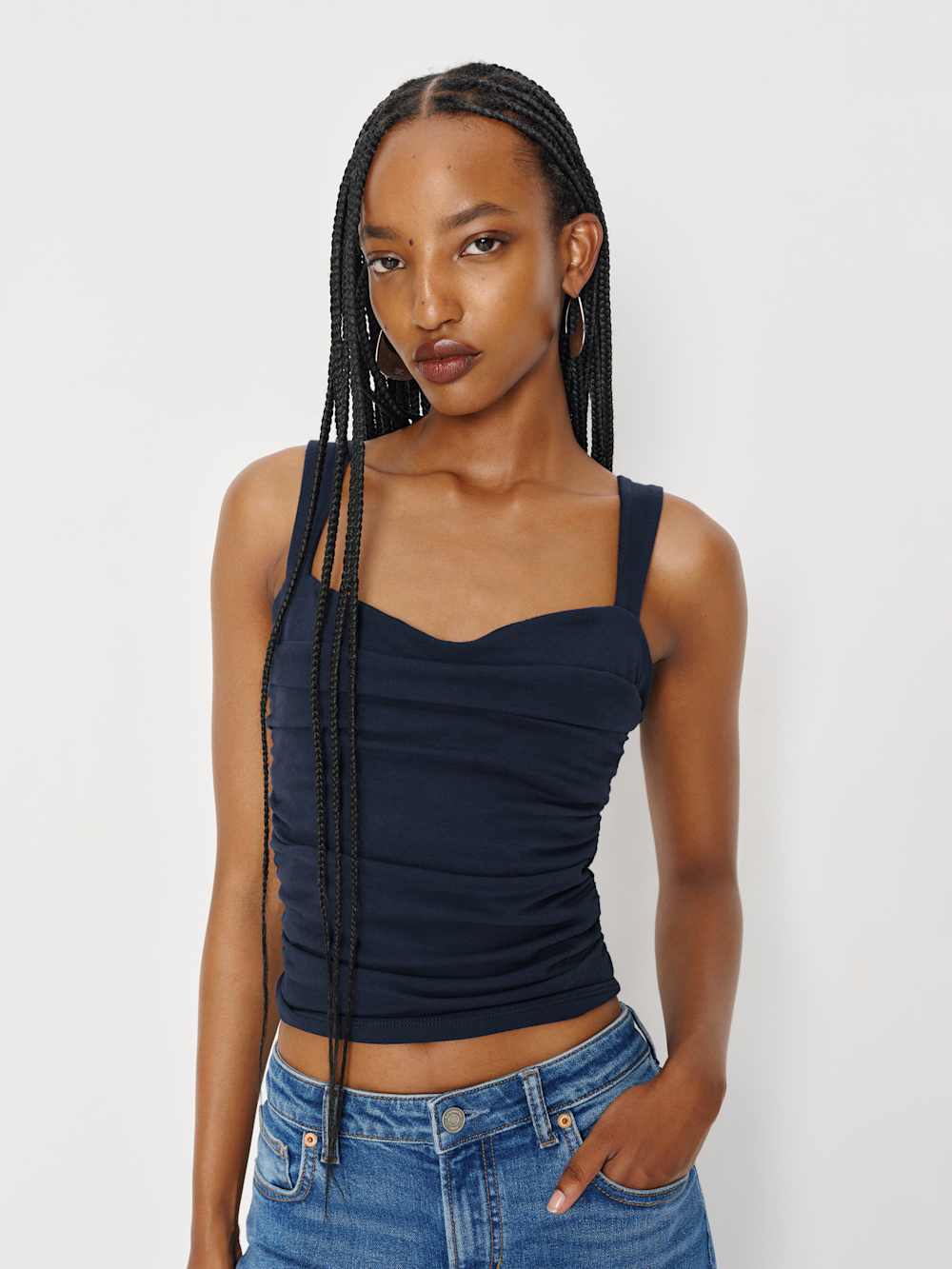 Trish Knit Top - Midnight