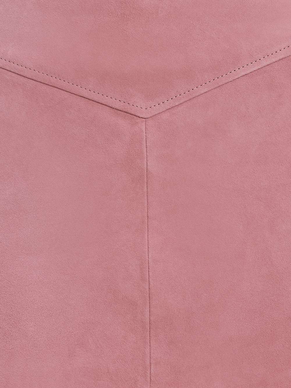 Layla Low Waist Suede Skirt - Sugar Plum