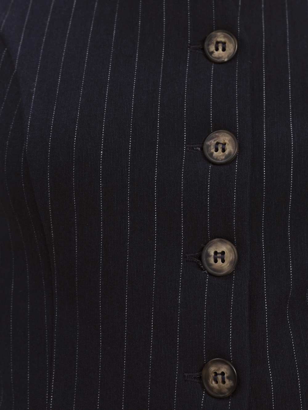 Lola Knit Two Piece - Navy Pinstripe