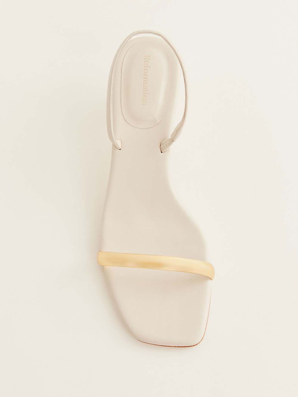 Samantha Heeled Sandal - Almond Leather