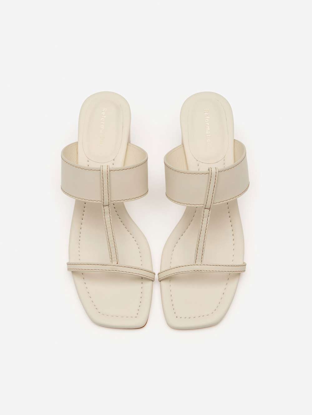 Sardinia Heeled Sandal - Almond Leather