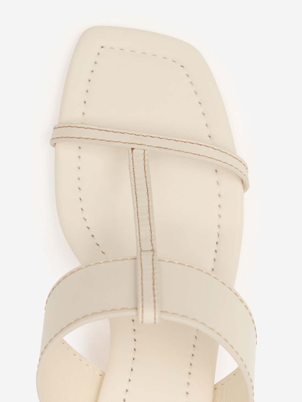 Sardinia Heeled Sandal - Almond Leather