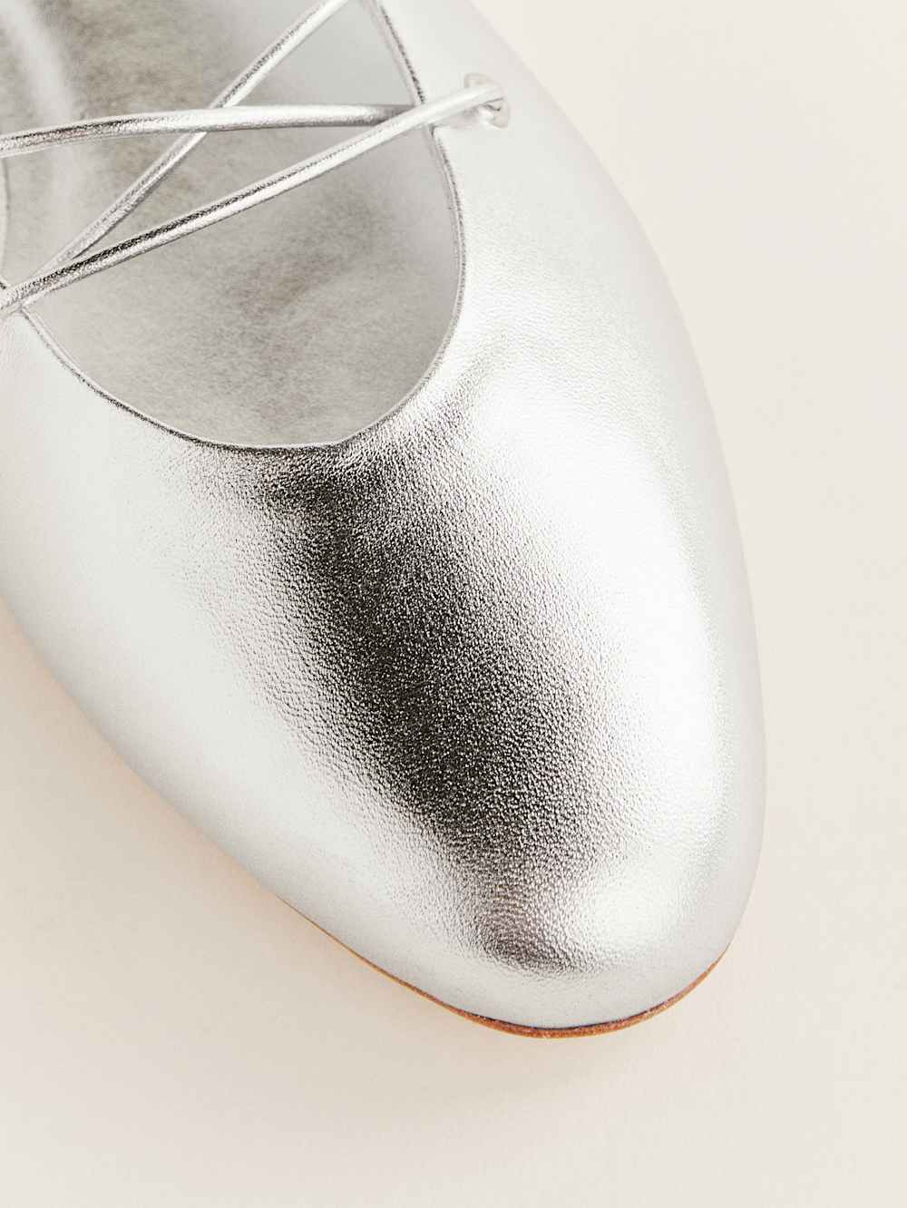 Ulla Ballet Flat - Silver