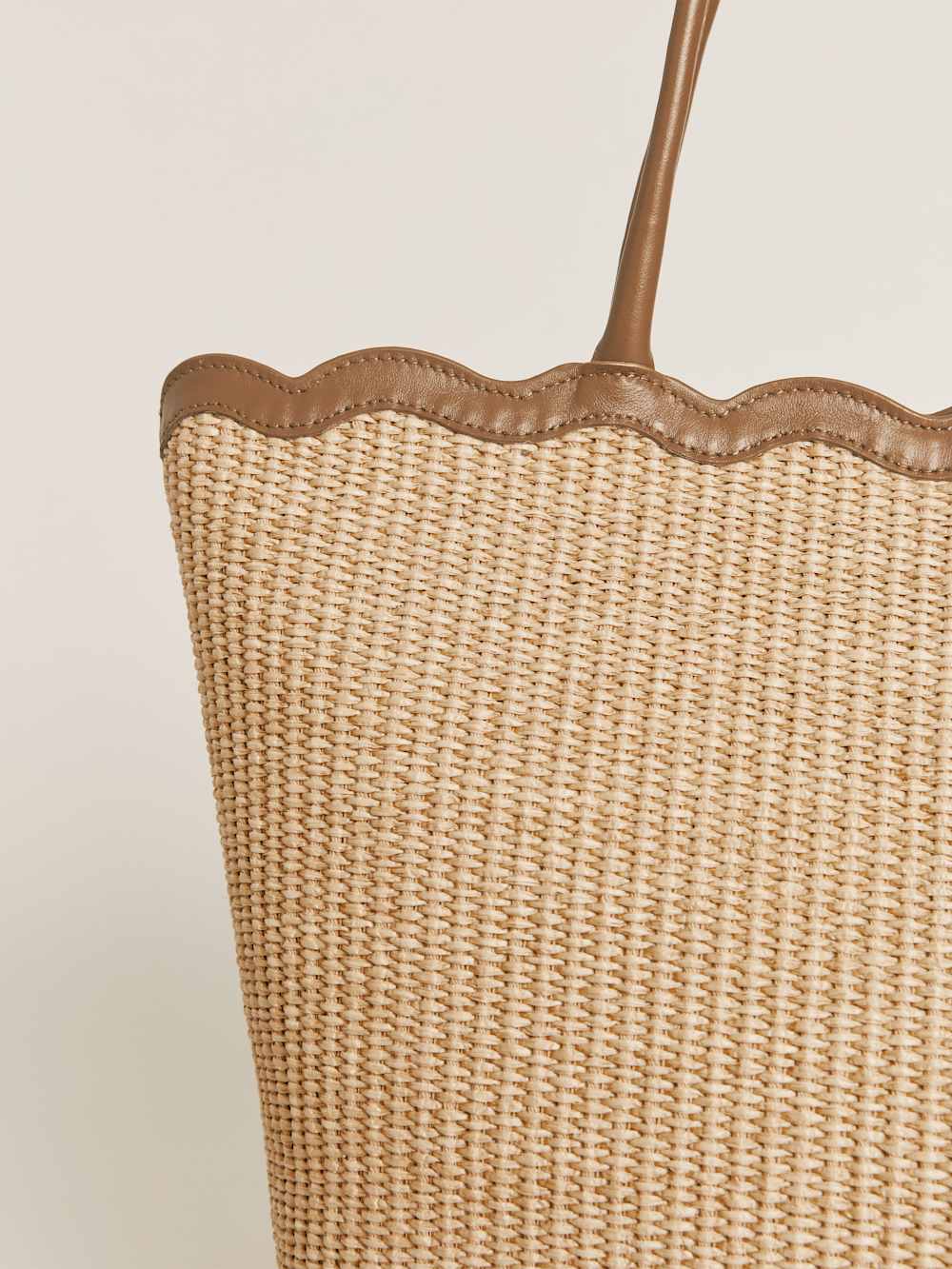 Isabella Tote - Natural Raffia