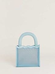 Emma Mini Bag - Light Blue Mesh