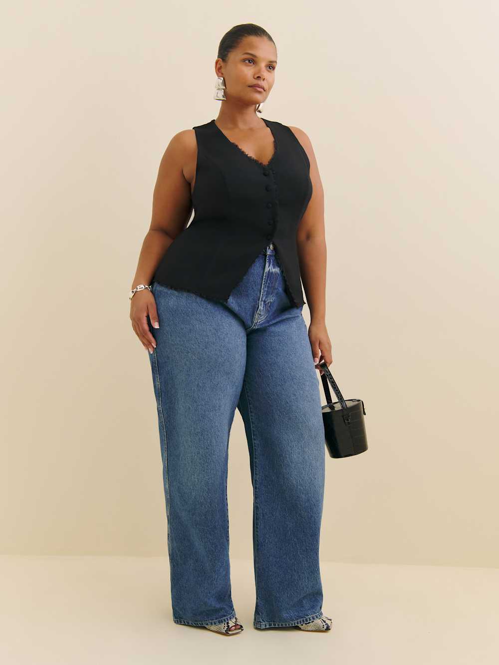 Skylar Top Es - Black