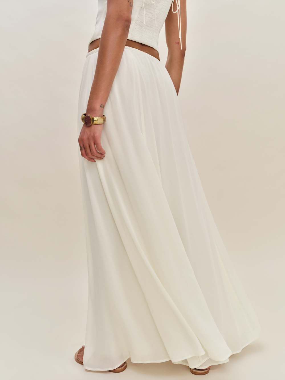 Gemma Skirt - Ivory