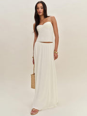 Gemma Skirt - Ivory
