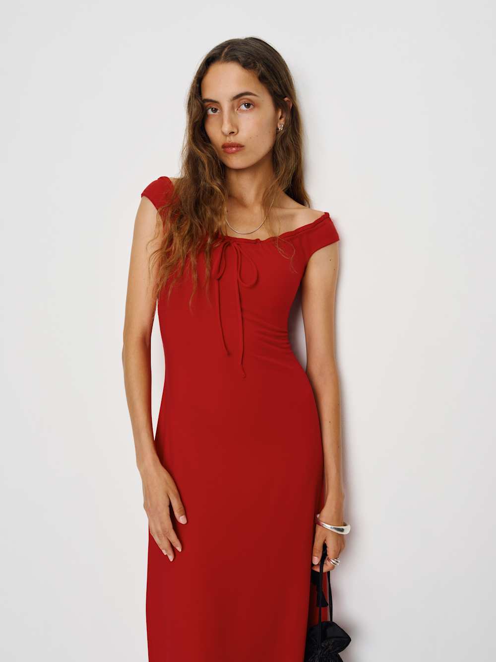 Milo Knit Dress - Lipstick