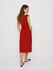 Milo Knit Dress - Lipstick