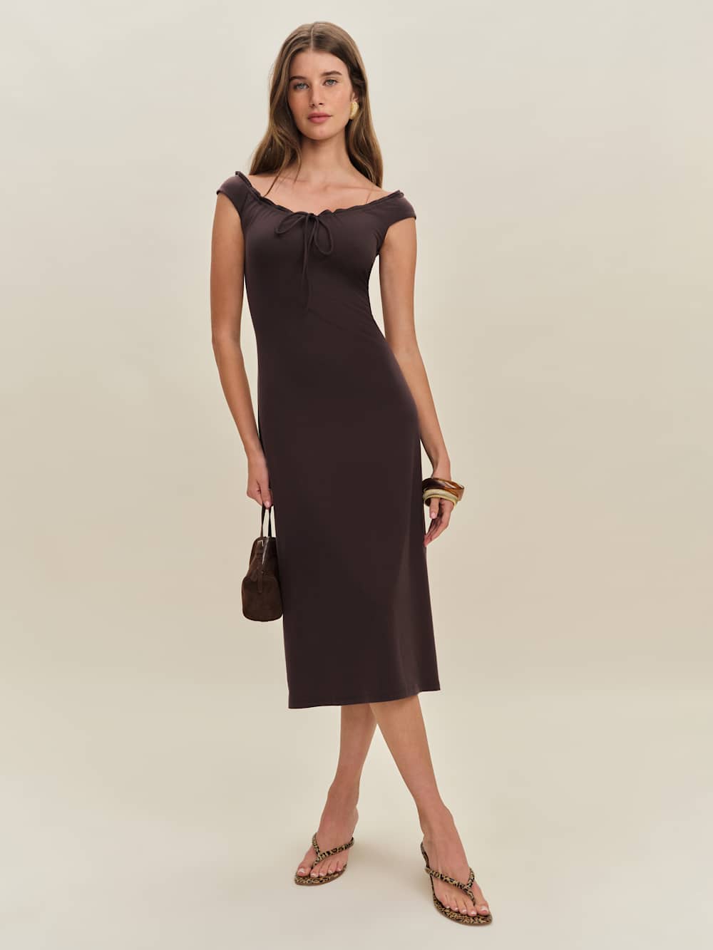 Milo Knit Dress - Mole