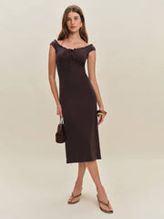 Milo Knit Dress - Mole