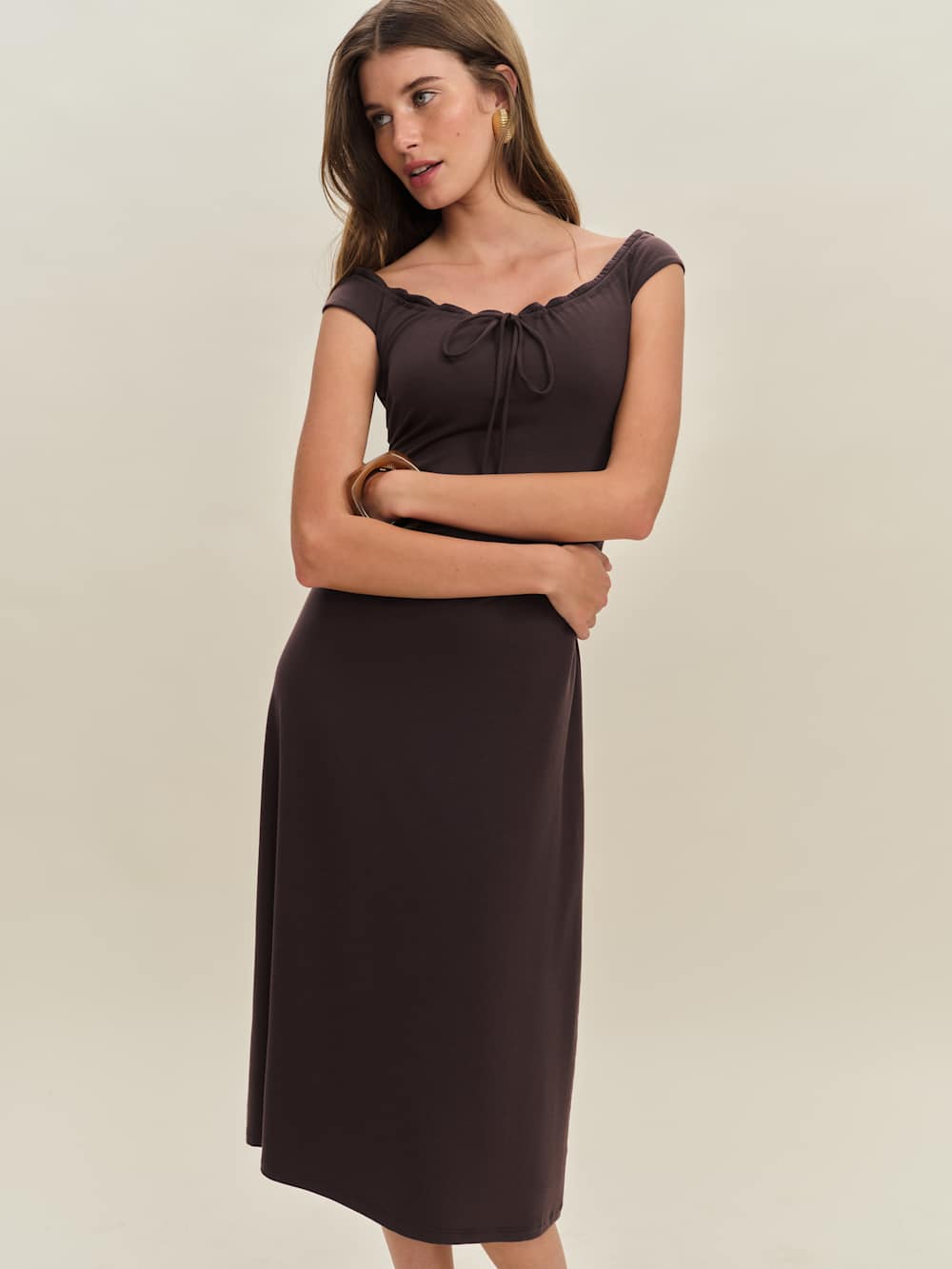 Milo Knit Dress - Mole