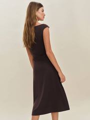 Milo Knit Dress - Mole