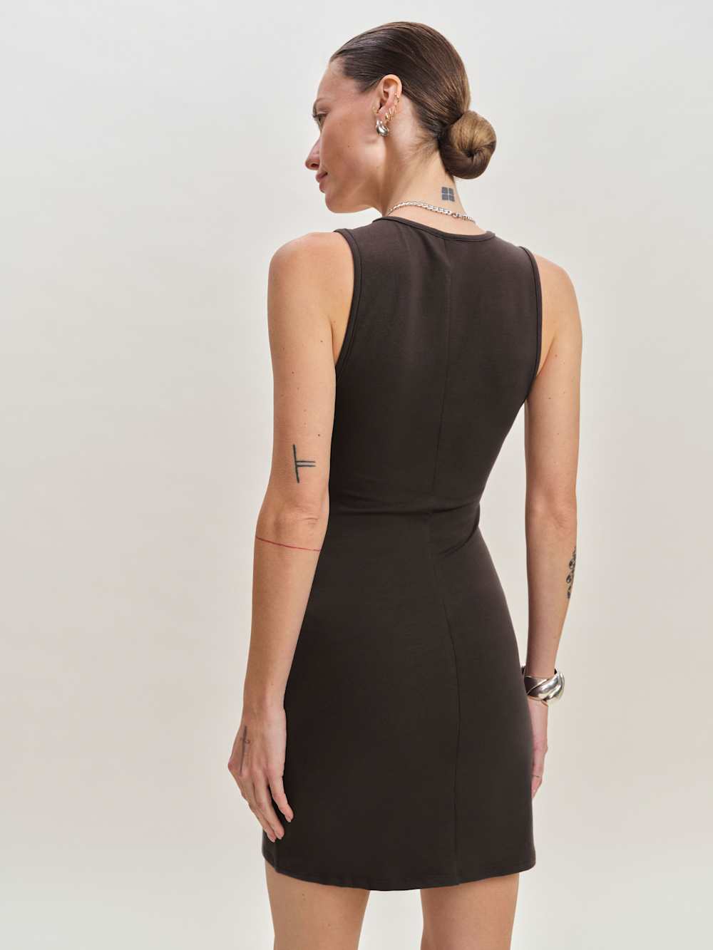 Kelsey Knit Dress - Mole