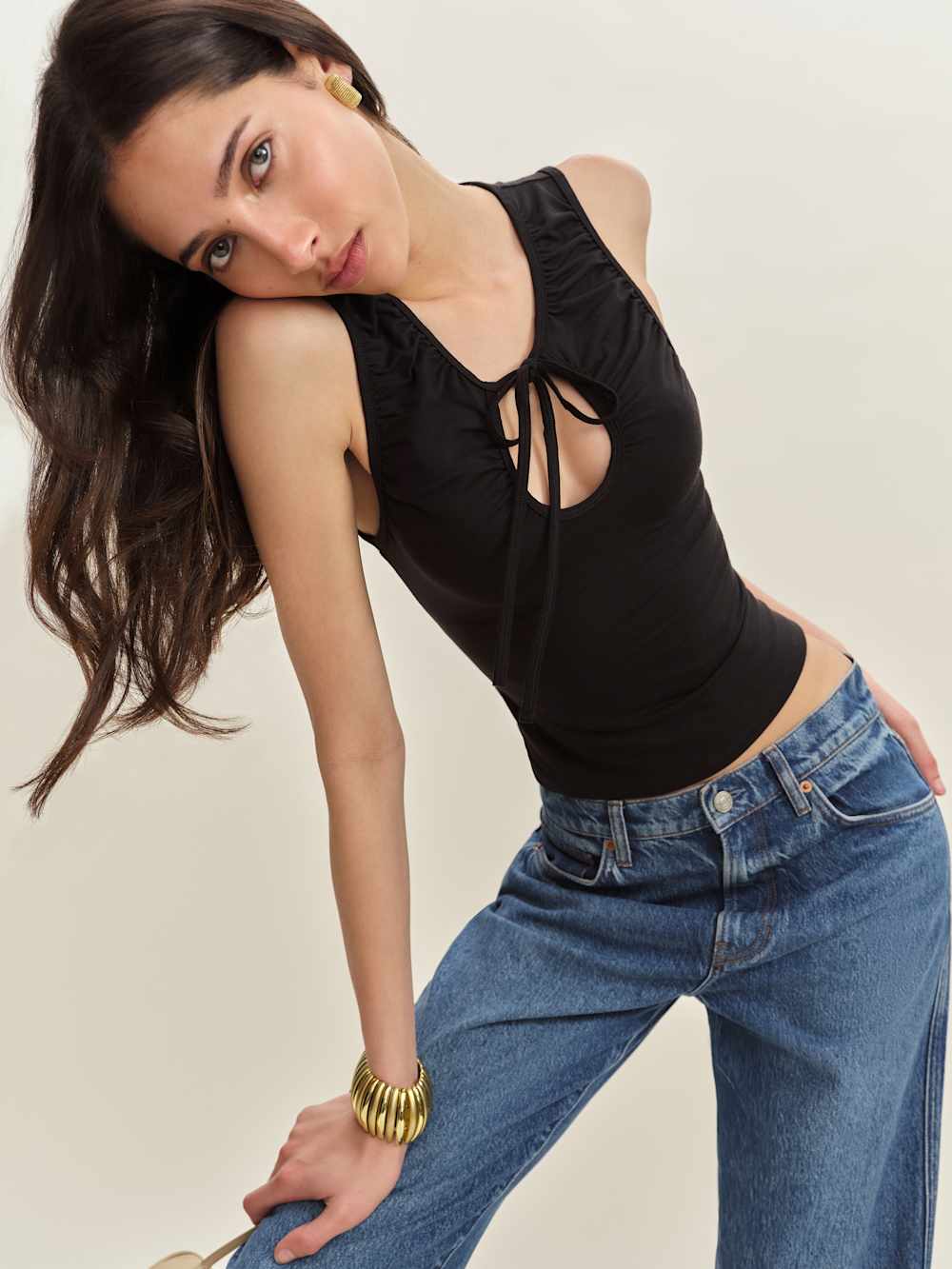 Bella Knit Top - Black