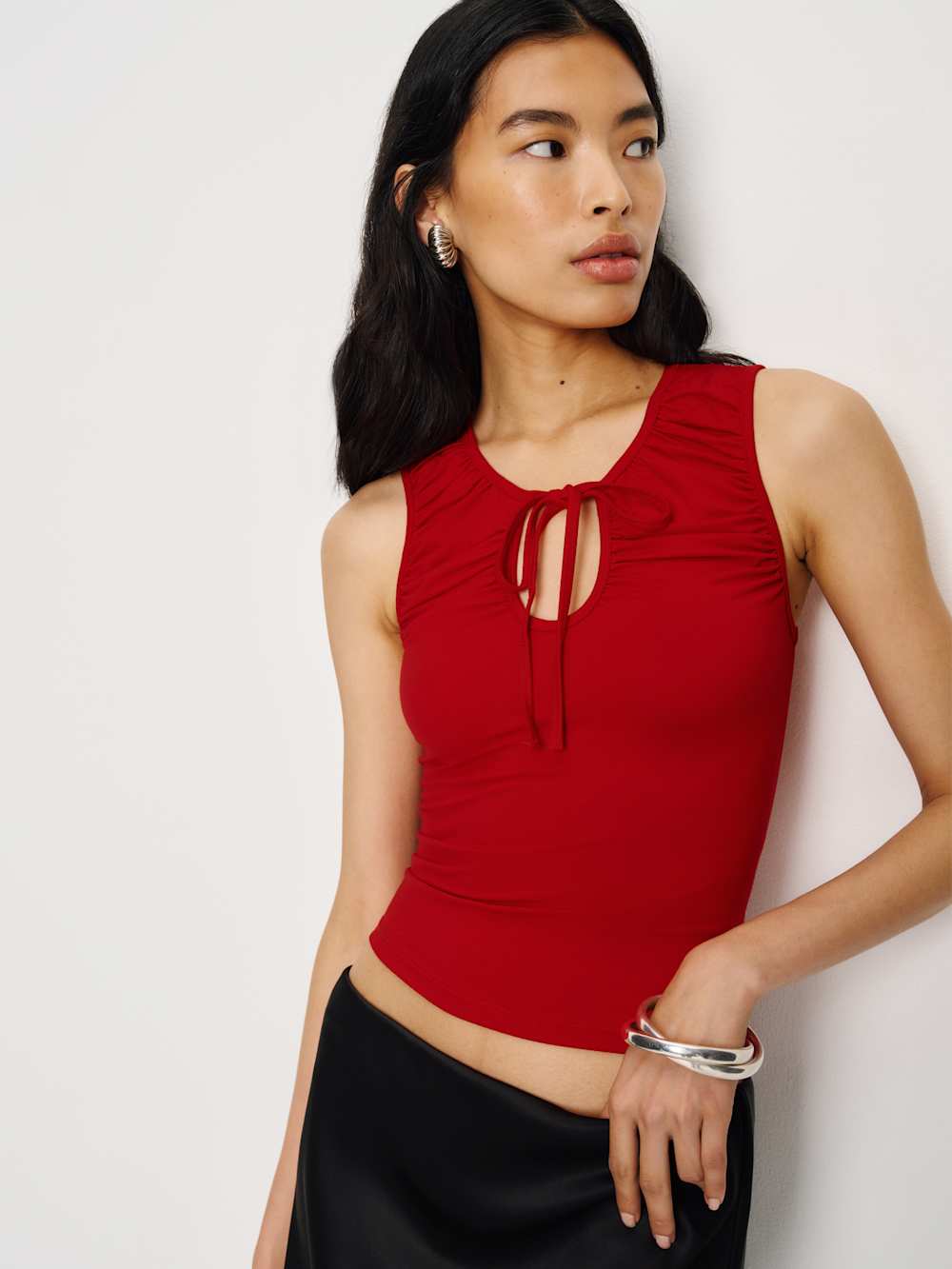 Bella Knit Top - Lipstick