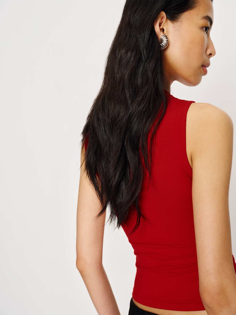 Bella Knit Top - Lipstick