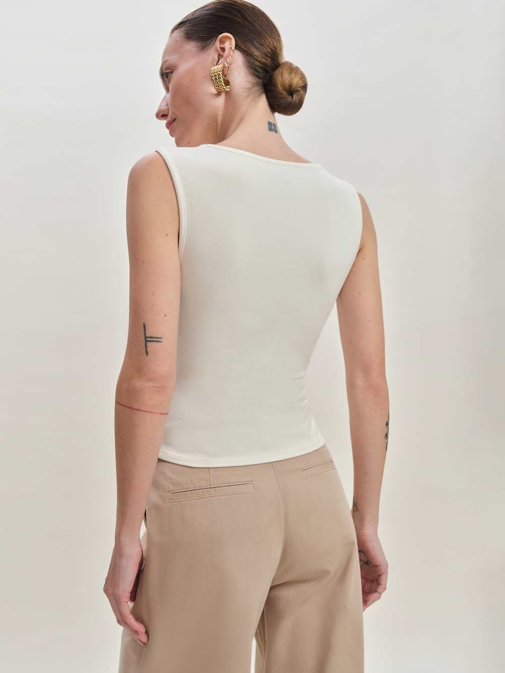 Wren Knit Top - Fior Di Latte