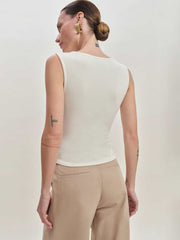 Wren Knit Top - Fior Di Latte