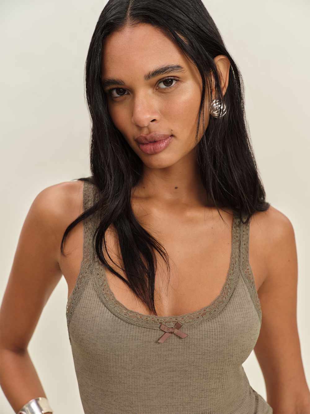 Kian Knit Top - Cement