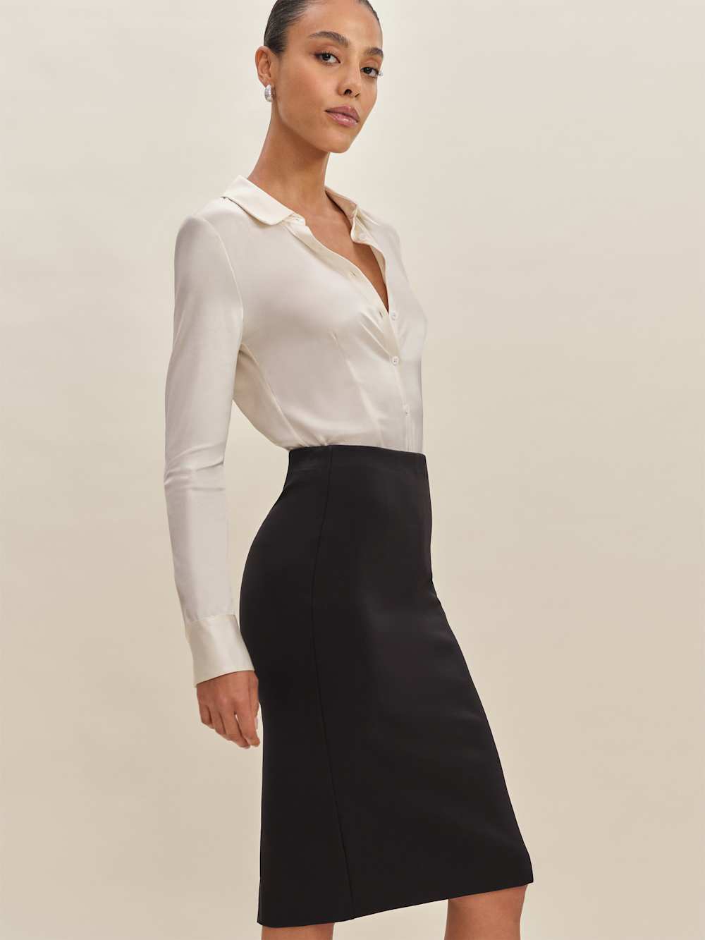 Maison Knit Skirt - Black