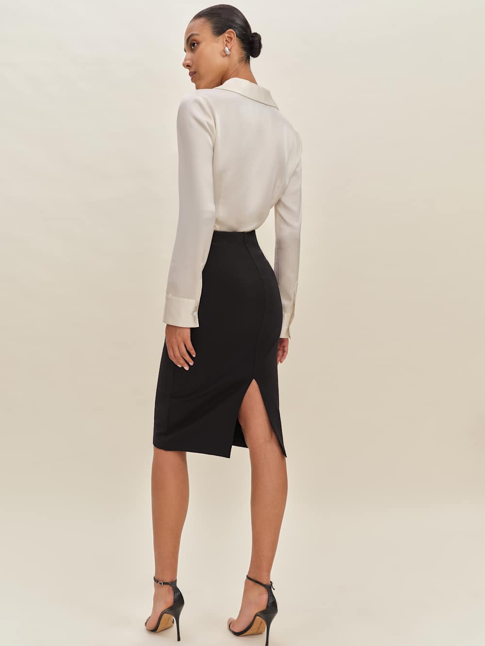 Maison Knit Skirt - Black