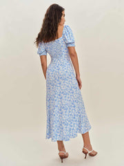 Haisley Dress - Blue Daisy