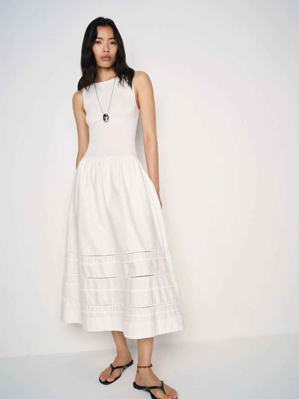 Idelle Dress - White