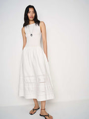 Idelle Dress - White