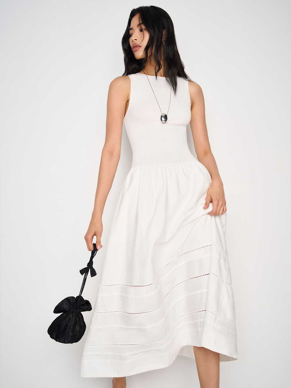 Idelle Dress - White