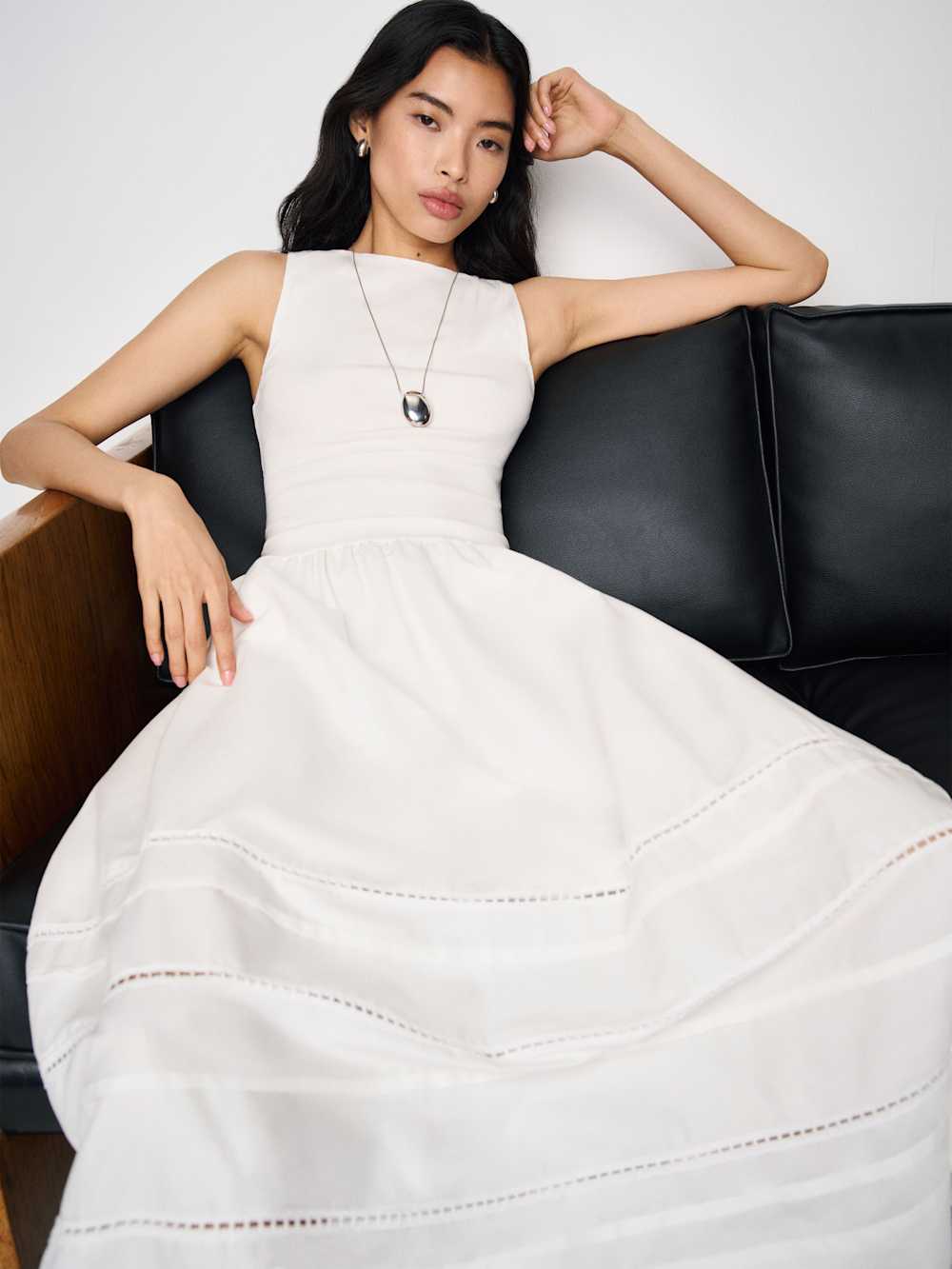 Idelle Dress - White