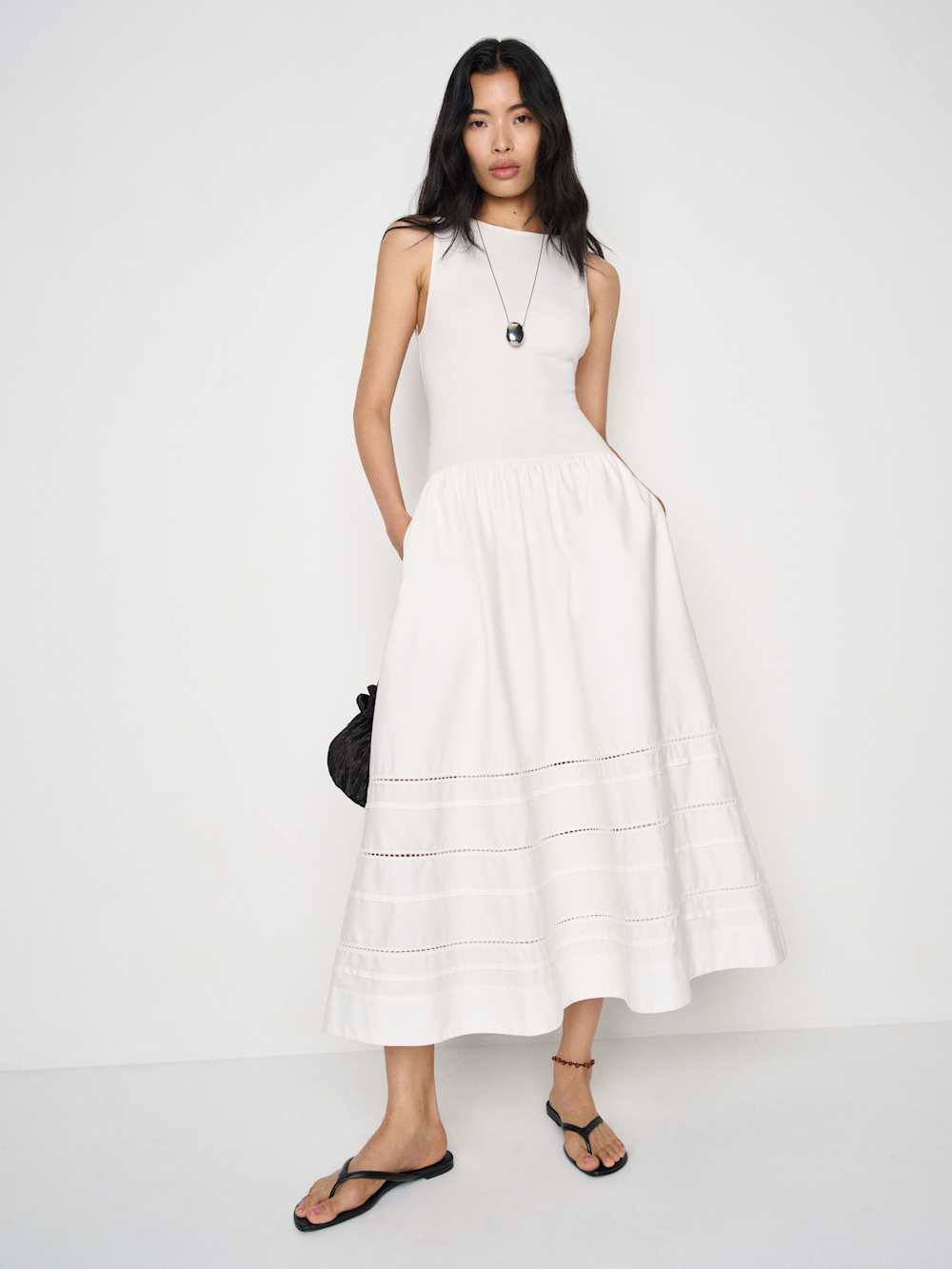 Idelle Dress - White