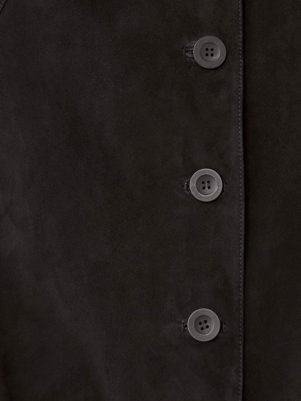 Veda Celine Jacket - Black Suede