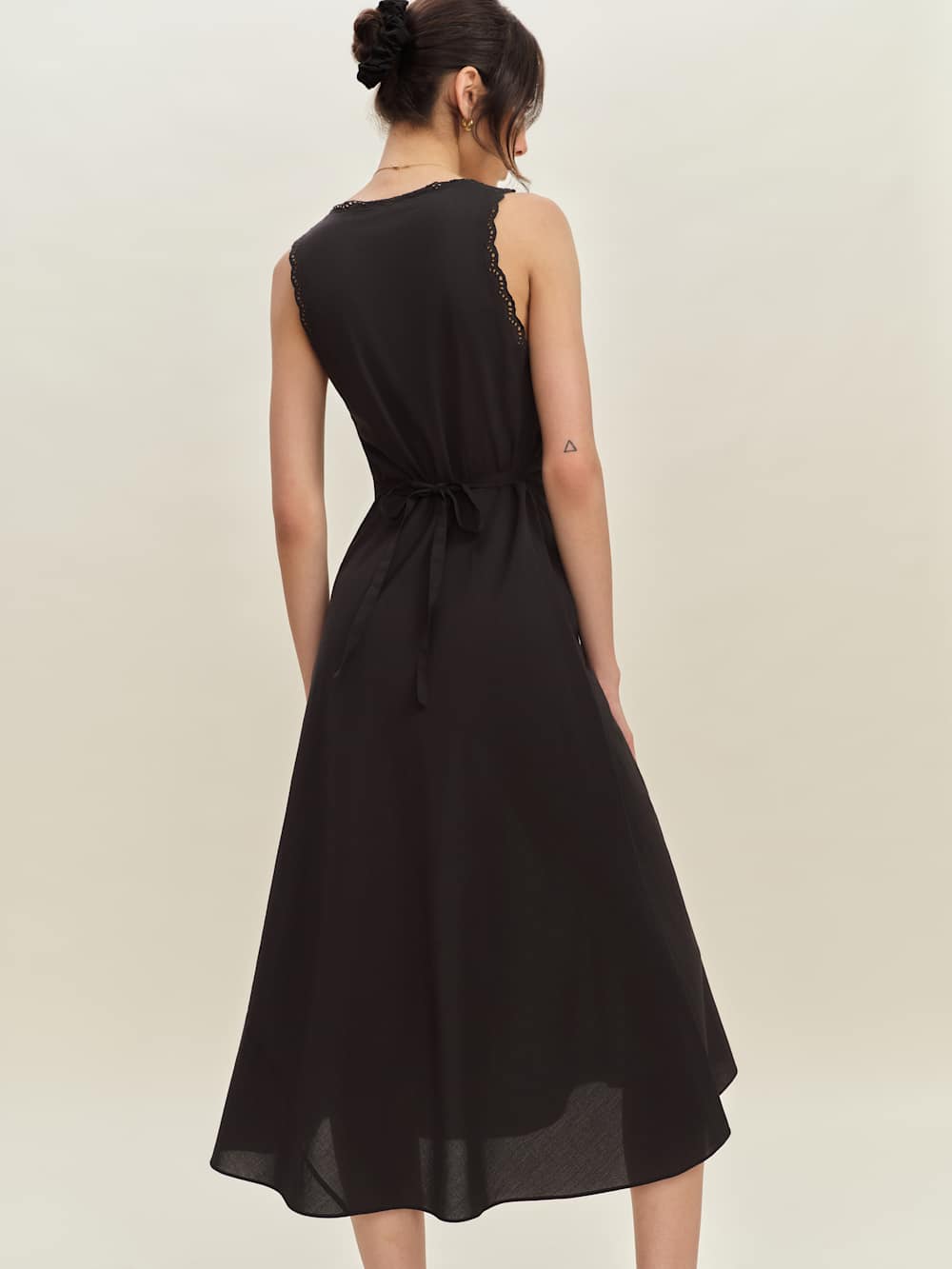Lila Sleep Dress - Black
