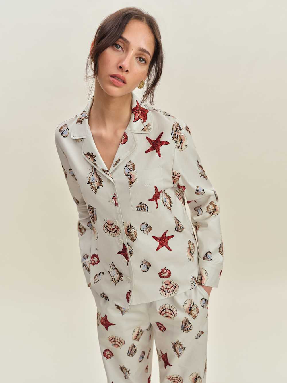 Coco Pajama Set - Beachy