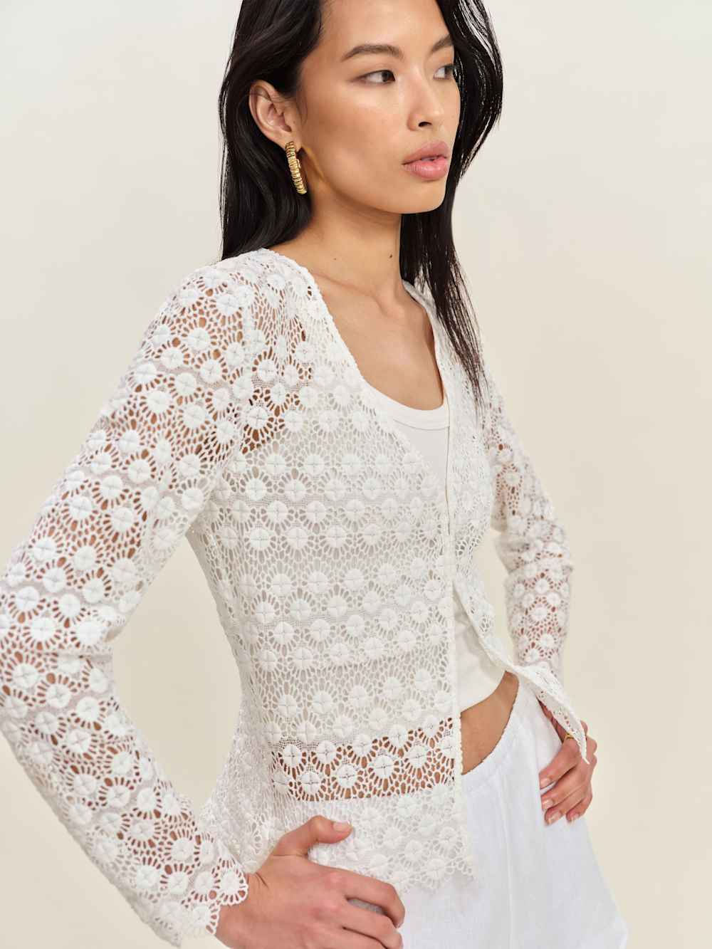 Simona Top - White