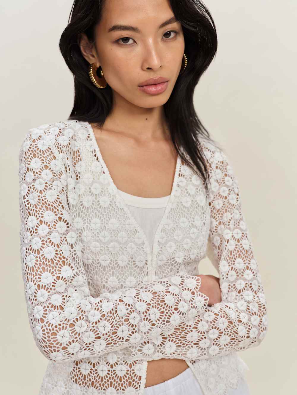 Simona Top - White